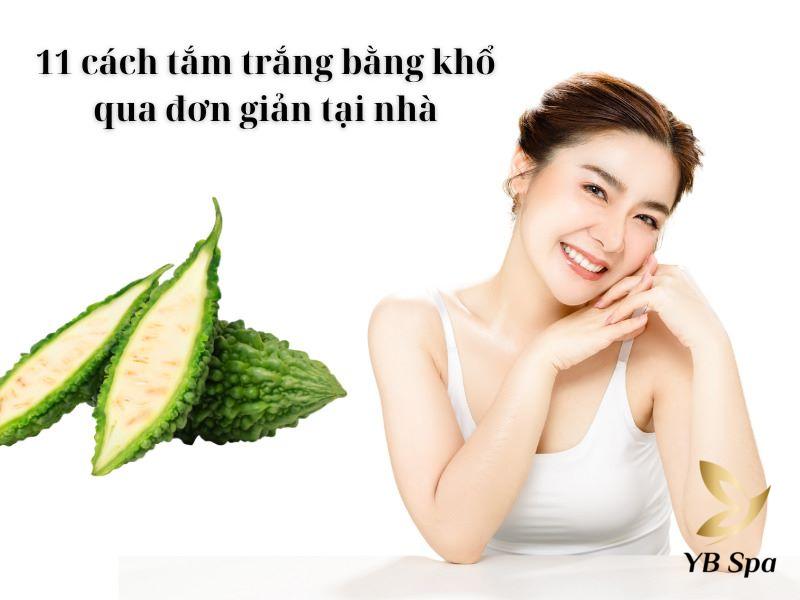 tắm trắng bằng khổ qua