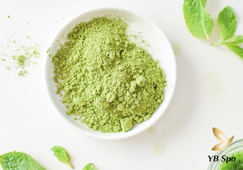 tắm trắng bằng trà xanh