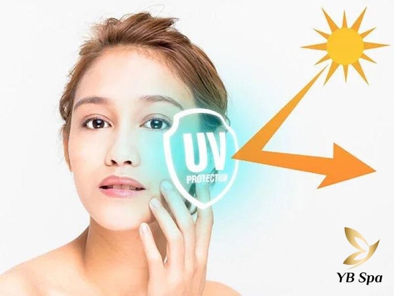 Tắm trắng có hại cho sức khỏe không? Những điều cần lưu ý 28 Bảo vệ làn da khỏi các tia UV