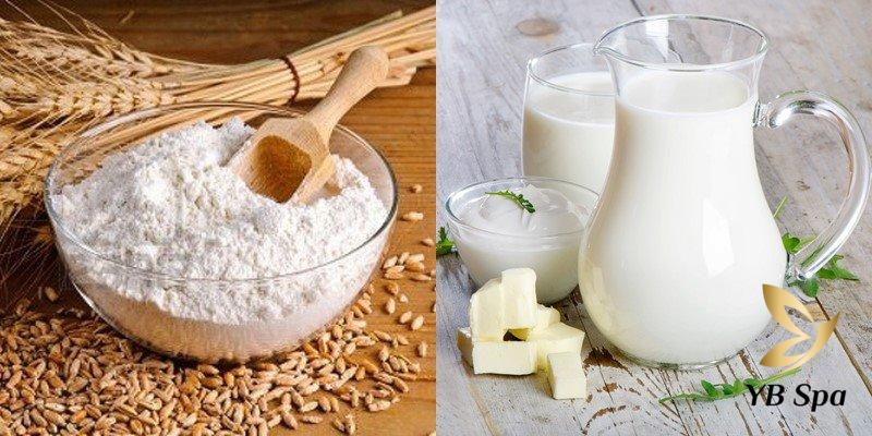 Gợi ý 11 cách tắm trắng từ cám gạo hiệu quả và đơn giản 29 Cám gạo và sữa tươi