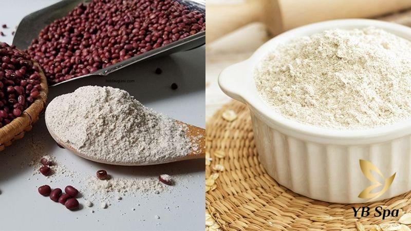 Gợi ý 8 cách tắm trắng với đậu đỏ dễ thực hiện tại nhà 32 Bột đậu đỏ và bột yến mạch