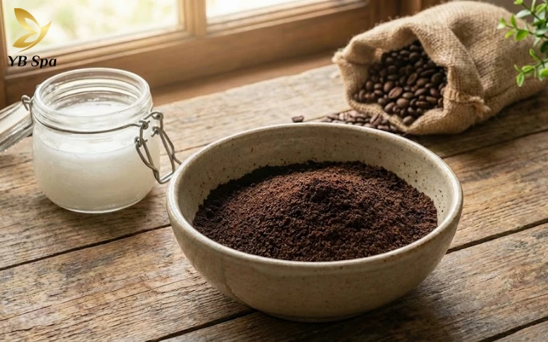 Cà phê và dầu dừa