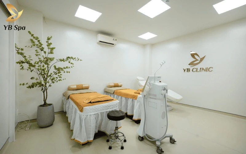 Top 6 Thẩm Mỹ Viện Thủ Đức Uy Tín, Chất Lượng 2026 11 YB Spa khẳng định thế mạnh vượt trội với dải ánh sáng cải tiến, giúp triệt tiêu nguồn dinh dưỡng nang lông và đánh bay các vùng thâm sạm
