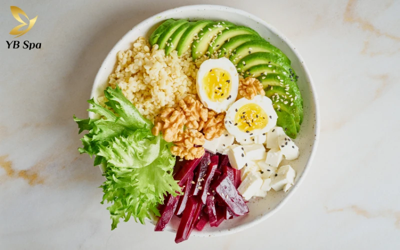 Thực đơn cho người bị mụn nội tiết trong 1 tuần