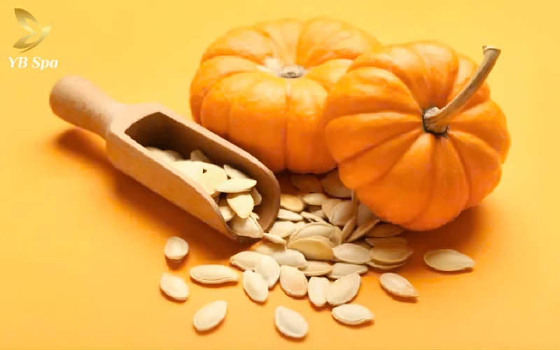 Top 12 Thực Phẩm Giàu Collagen Tốt Cho Da 40 Hạt Bí Ngô Và Hạt Chia (pumpkin Seeds & Chia Seeds)