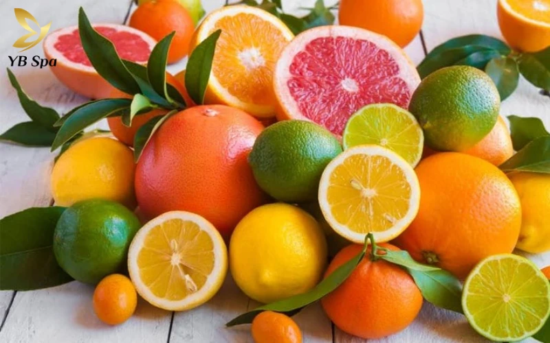 Top 12 Thực Phẩm Giàu Collagen Tốt Cho Da 32 Trái Cây Họ Cam Quýt (citrus Fruits)