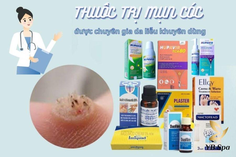 thuốc trị mụn cóc
