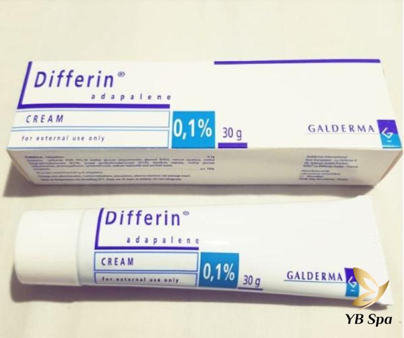 Điểm danh top 12 loại thuốc trị mụn viêm hiệu quả nhất 35 Differin Cream 0.1%