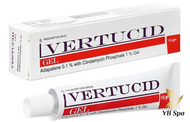 Điểm danh top 12 loại thuốc trị mụn viêm hiệu quả nhất 36 Thuốc bôi mụn viêm Vertucid