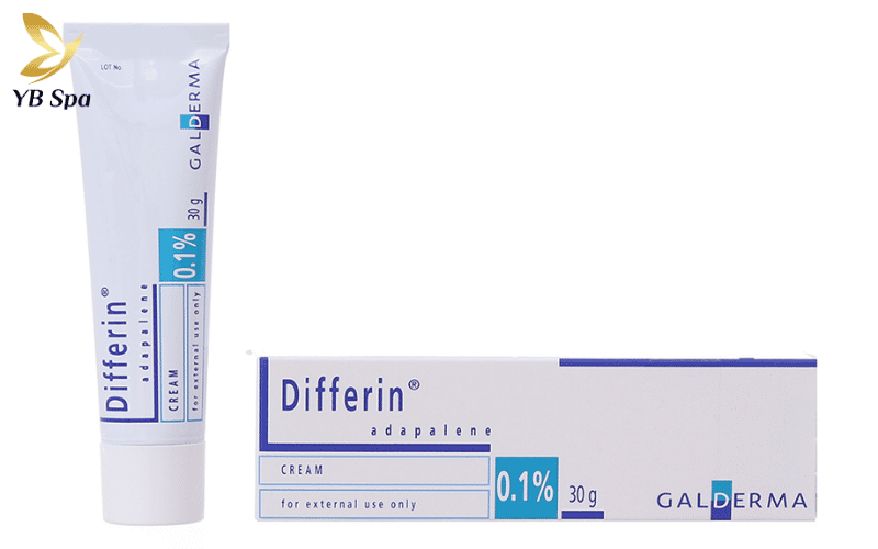 Differin Cream 0.1% từ Galderma là giải pháp trị mụn viêm lý tưởng dành riêng cho những làn da khô hoặc nhạy cảm