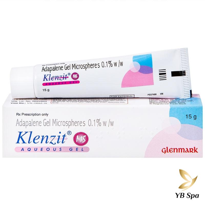 Điểm danh top 12 loại thuốc trị mụn viêm hiệu quả nhất 33 Kem bôi mụn Klenzit MS