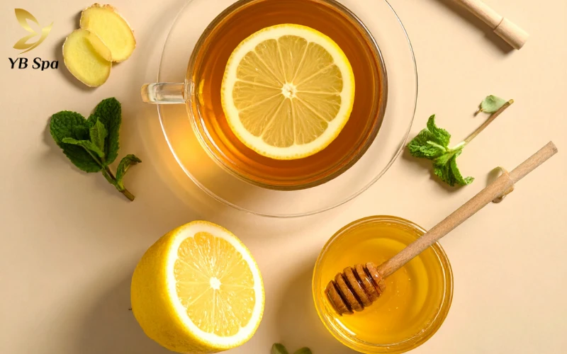 Hỗn hợp chanh và mật ong