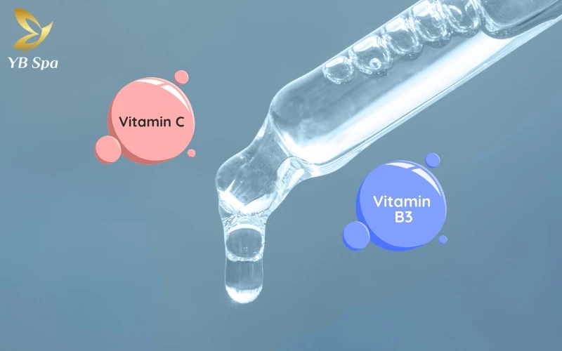 Cách làm trắng da mặt nhanh nhất trong 1 tuần 13 Sở hữu bề mặt da phẳng mịn và lỗ chân lông se khít nhờ sự kết hợp chuẩn khoa học giữa bộ đôi C và B3