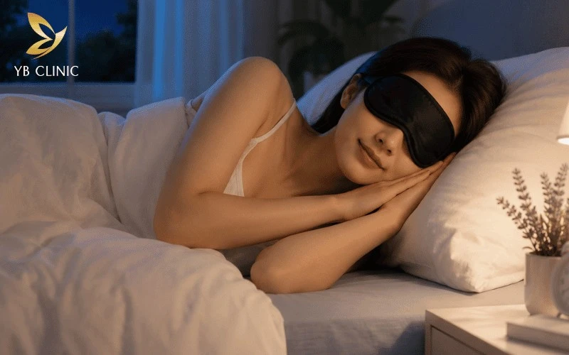 5 Phương Pháp Chăm Sóc Trẻ Hóa Da Tuổi 40 Tại Nhà 13 Ngủ sâu giấc từ 23h là thời điểm vàng để tuyến yên tiết hormone kích thích tái tạo mô da.