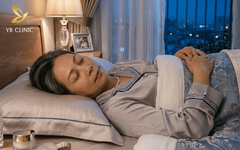 Quy Trình Chăm Sóc Trẻ Hóa Da Tuổi 50 Tại Nhà 13 Ngủ đủ giấc sẽ giúp hỗ trợ các chức năng của da vào ban đêm