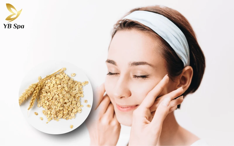 7 Cách trị mụn ẩn dưới da bằng bột yến mạch hiệu quả nhất 22 Bột yến mạch giúp làm sạch sâu và hỗ trợ đẩy nhân mụn ẩn mà không gây kích ứng hay tổn thương hàng rào bảo vệ da.
