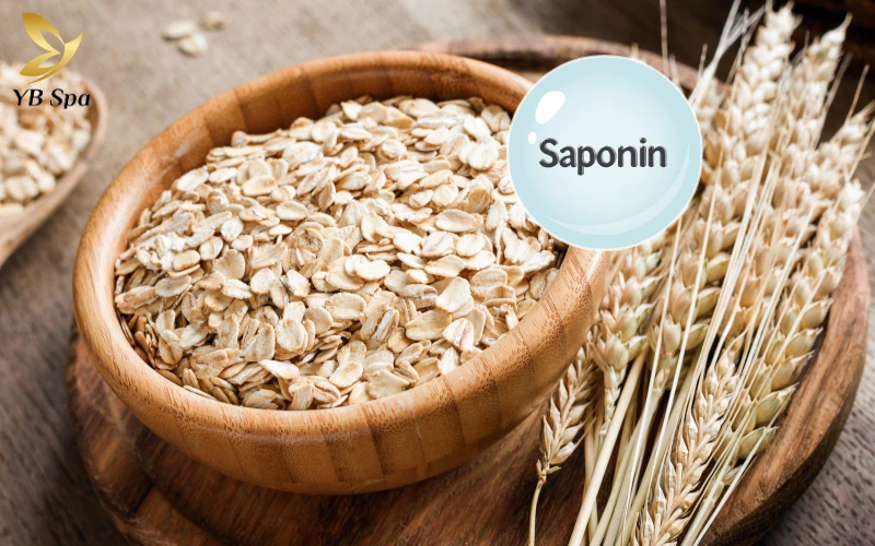 7 Cách trị mụn ẩn dưới da bằng bột yến mạch hiệu quả nhất 23 Hoạt chất Saponin trong yến mạch giúp nhũ hóa dầu thừa, giải phóng lỗ chân lông bị tắc nghẽn – bước cốt lõi để điều trị mụn ẩn.