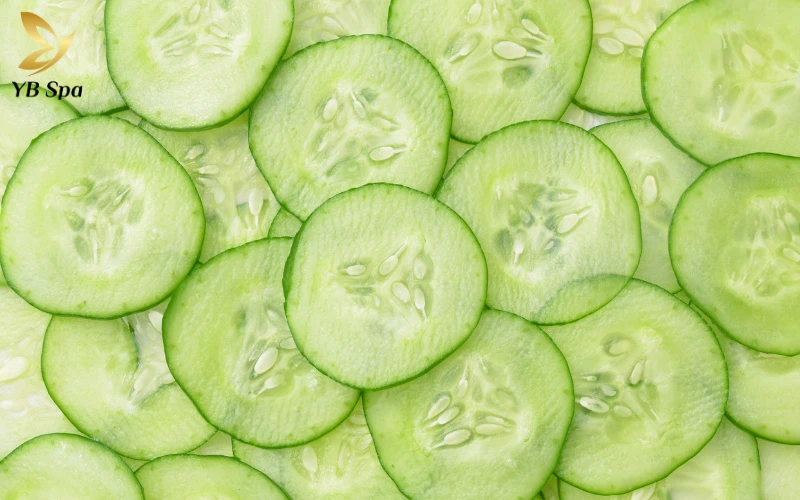 Mặt nạ dưa leo làm dịu da
