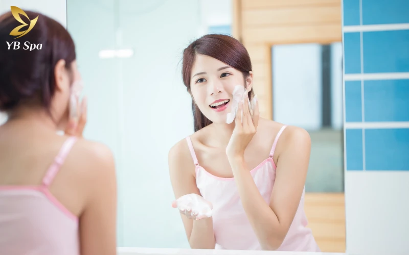 Cẩm nang trị mụn viêm đỏ an toàn, hiệu quả từ chuyên gia 33 Làm sạch da khoa học