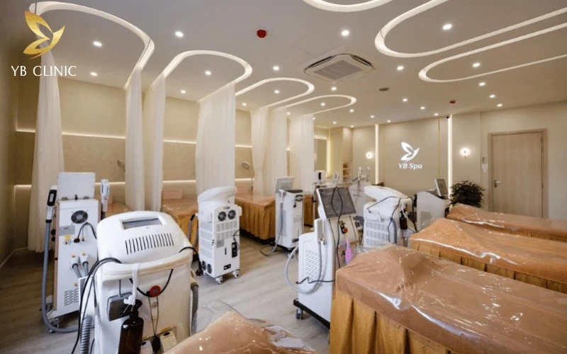 Top 6 Spa Trị Thâm Mông Tại Tphcm Uy Tín, Chất Lượng 7 Không gian điều trị riêng tư, hiện đại tại Viện Thẩm Mỹ YB Clinic mang đến trải nghiệm trị thâm mông an toàn, kín đáo và thoải mái.