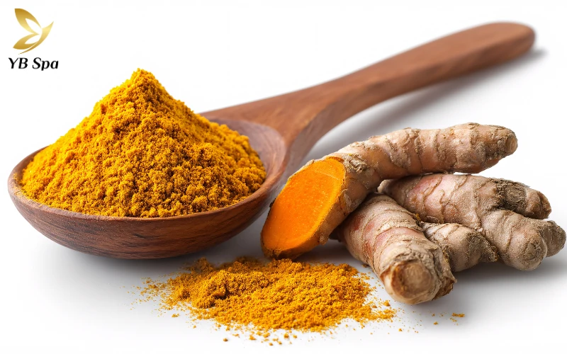 5 cách trị thâm mụn cấp tốc sau 1 đêm giúp da sáng đều màu 28 Nghệ tươi hoặc bột nghệ
