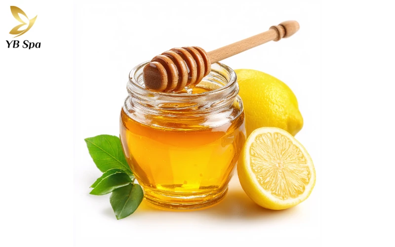 5 cách trị thâm mụn cấp tốc sau 1 đêm giúp da sáng đều màu 29 Chanh và mật ong - Combo "vàng" làm sáng da