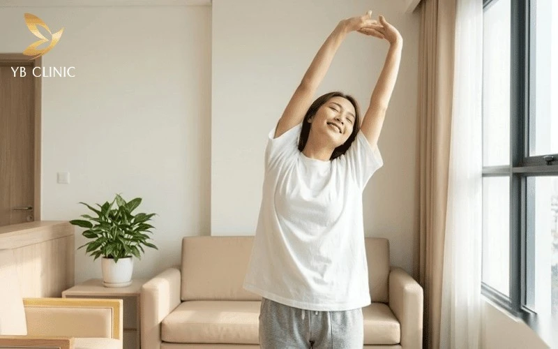 Trị Thâm Nách Bằng Laser Có Hiệu Quả Không? Quy Trình, Chi Phí Và Lưu Ý 11 Mặc trang phục cotton rộng rãi, thoáng khí giúp bảo vệ vùng da nách nhạy cảm sau điều trị.