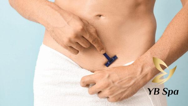 triệt lông bikini nam