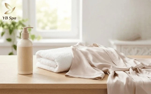 Kết hợp dưỡng ẩm và mặc đồ thông thoáng để bảo vệ da toàn diện sau khi triệt lông.