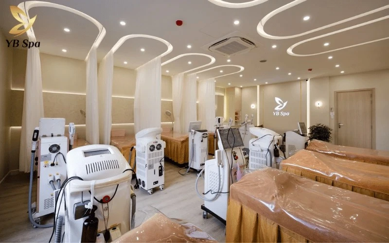 Top 8 Spa Triệt Lông Diode Laser Tphcm Uy Tín, Chất Lượng 2026 14 Trải nghiệm dịch vụ làm đẹp chuẩn 5 sao đồng nhất tại bất kỳ cơ sở nào trong hệ thống 13 chi nhánh của YB Spa trên toàn thành ph