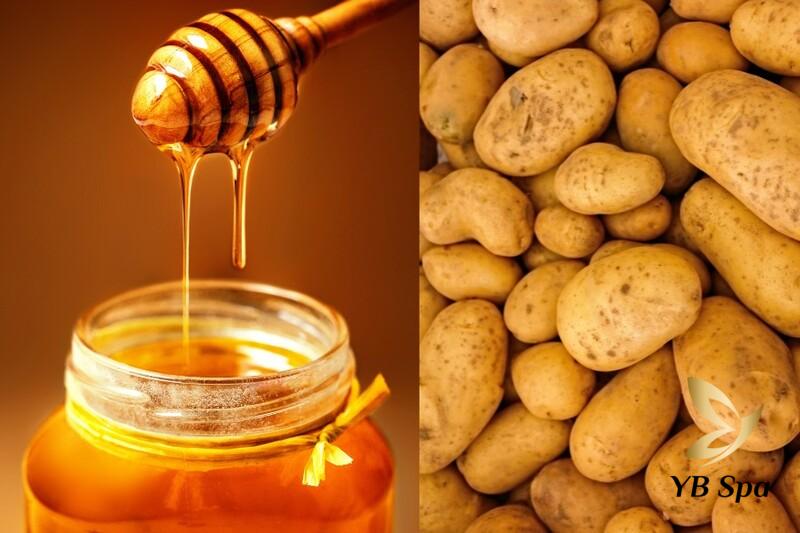 7 Cách Triệt Lông Nách Bằng Mật Ong Hiệu Quả 31 Triệt lông nách tại nhà cũng không thể bỏ qua công thức mật ong + khoai tây (Nguồn: Internet)