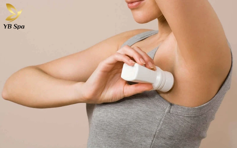 Triệt Lông Nách Giúp vùng nách khô ráo