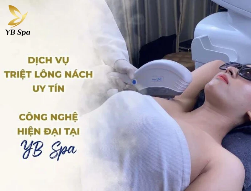 Triệt Lông Nách Tại YB Spa