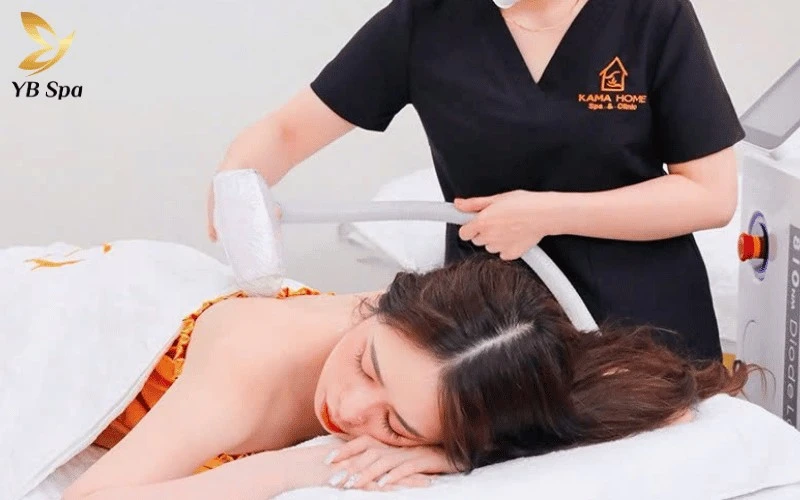 Top 5 Địa Chỉ Triệt Lông Quận 3 Uy Tín, Hiện Đại 15 Kama Home Spa ứng dụng phương pháp triệt lông với tần số cao, giúp loại bỏ nang lông nhẹ nhàng mà vẫn đạt hiệu quả tối ưu