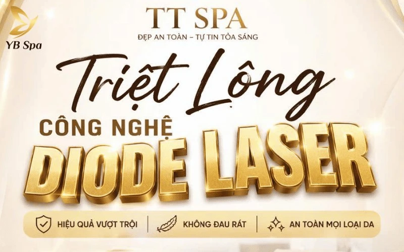 TT Spa mang đến giải pháp làm đẹp toàn diện, giúp cải thiện vùng da chảy xệ nhờ tác động nhiệt năng thông minh từ công nghệ Diode Laser
