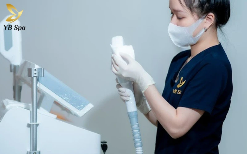 triệt lông tại ybspa