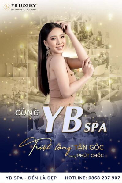 YB Spa địa chỉ triệt lông vĩnh viễn quận 12 được các nàng tin tưởng (Nguồn: YB Spa)
