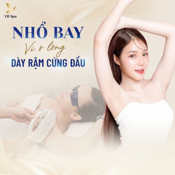 YB Spa địa chỉ triệt lông vĩnh viễn Tân Bình uy tín, chất lượng (Nguồn: YB Spa)
