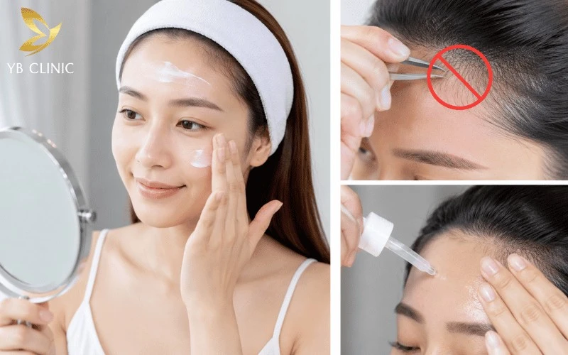 Triệt Tóc Trán Giá Bao Nhiêu? Bảng Giá Và Yếu Tố Ảnh Hưởng 12 Chăm sóc đúng cách sau triệt tóc trán giúp da phục hồi tốt, bảo vệ hiệu quả liệu trình và duy trì kết quả lâu dài.