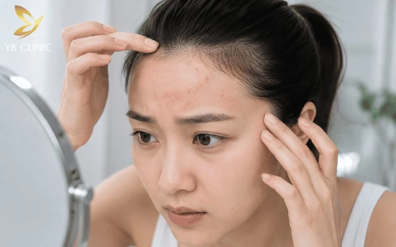 Top 5 Cách Triệt Tóc Trán Tại Nhà An Toàn 10 Kiểm tra tình trạng da trước triệt tóc trán giúp hạn chế kích ứng, tổn thương và nguy cơ thâm sạm sau điều trị.