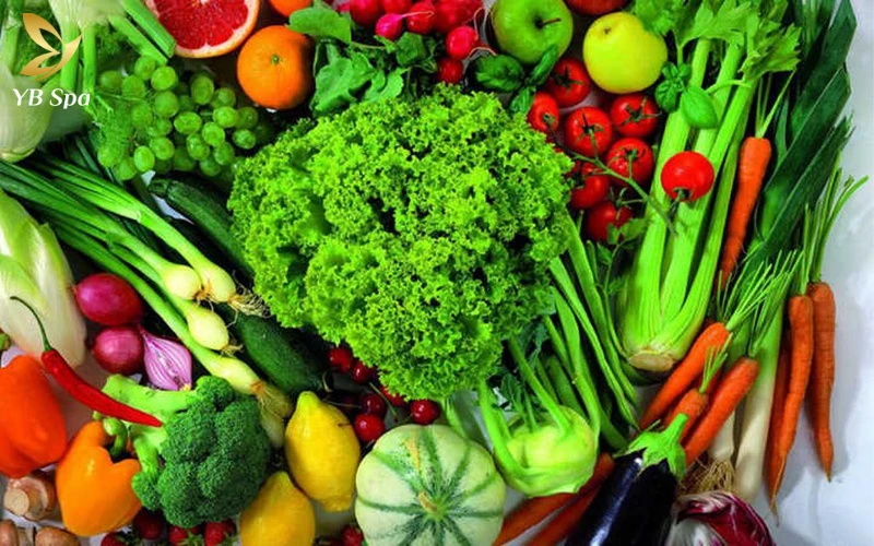 Rau củ và trái cây tươi