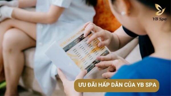 Ưu đãi của YB Spa: Mừng khai trương chi nhánh thứ 20 YB Spa Tân Phú 68 Uu Dai Ybspa