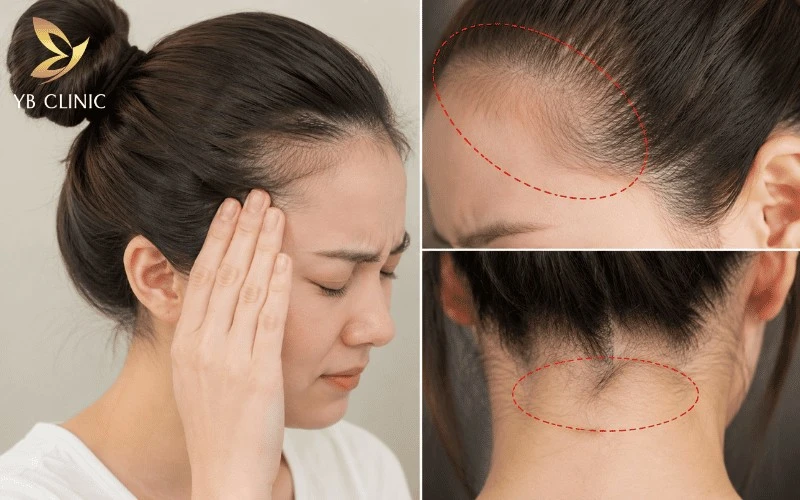 Vì Sao Phụ Nữ Búi Tóc Luôn Tạo Cảm Giác Quyến Rũ Hơn? Bí Quyết Để Búi Tóc Đẹp 14 Búi tóc quá chặt trong thời gian dài có thể làm tăng áp lực lên da đầu, khiến tóc dễ gãy rụng và ảnh hưởng đến đường chân tóc.