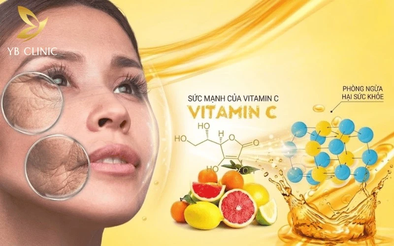 Top 6 Vitamin Chống Lão Hóa Da Hiệu Quả Và An Toàn 7 Sức mạnh của Vitamin C trong việc trung hòa các gốc tự do, bảo vệ da khỏi các tác nhân gây hại và ngăn ngừa lão hóa.