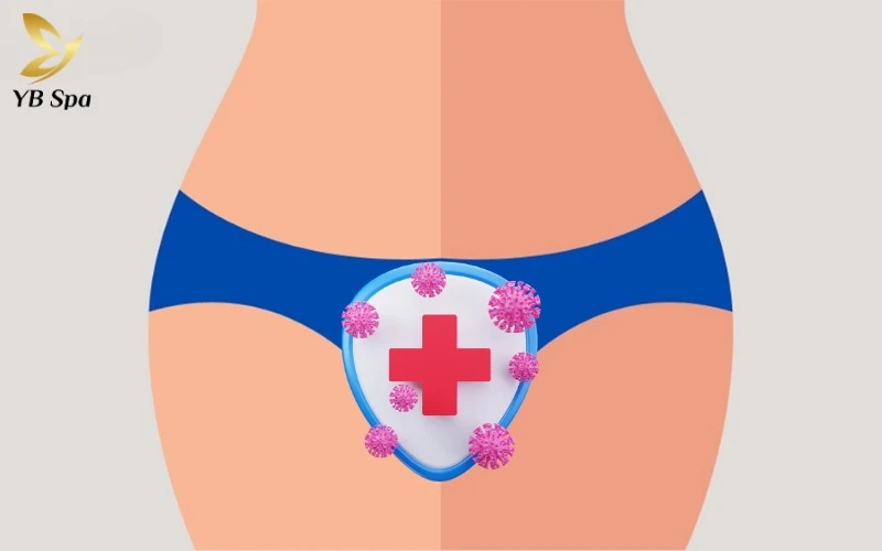 Cấu trúc tự nhiên của lông vùng nhạy cảm giúp giảm thiểu tối đa sự tấn công của vi sinh vật gây bệnh từ môi trường