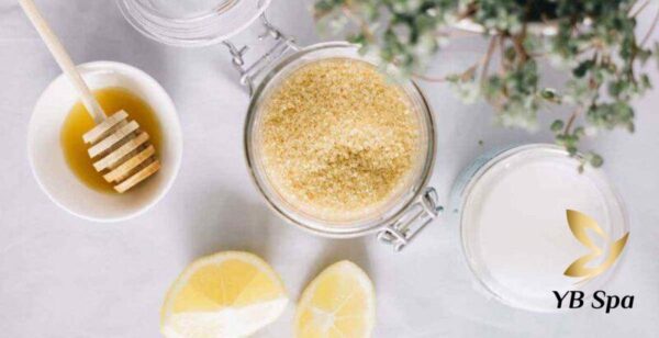 wax lông nách tại nhà bằng đường