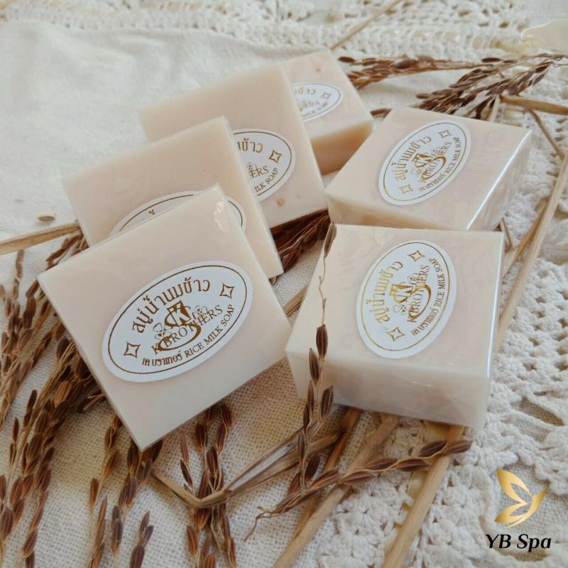 Xà phòng tắm trắng là gì? Top 11 loại tốt nhất hiện nay 32 Xà phòng Rice Milk Soap