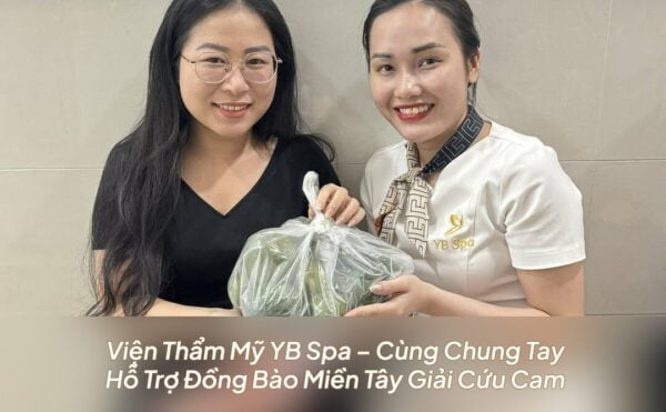 Viện Thẩm Mỹ YB Spa - Cùng Chung Tay Hỗ Trợ Đồng Bào Miền Tây Giải Cứu Cam 43 Yb Spa Hoat Dong Giai Cuu Cam Cho Ba Con Mien Tay